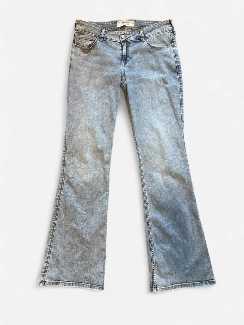Hollister Light Wash Stretch Flare Jeans